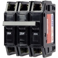 順山3P20A無熔絲斷電開關