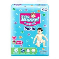 pampers baby happy pants ukuran M38 L34 XL30
