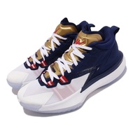 Nike 籃球鞋 Jordan Zion PF 1 運動 男鞋 喬丹 錫安 避震 包覆 USA 球鞋 白 藍 紅 DA3129-401