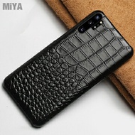 三星Note10+ 真皮牛皮鱷魚紋手機保護殼 玫紅藍咖啡黑色