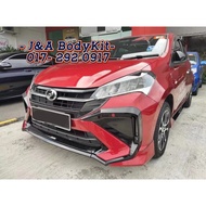 New Perodua Myvi 2022 GEAR UP Full Set Bodykit With Spoiler &amp; Paint (Including Rubber Lining)