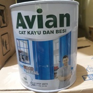 Cat Kayu dan Besi Avian Putih (SW)