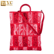 Kenzo "Mermaids" Tote Bag for Women - Red FA52SA001F09-27