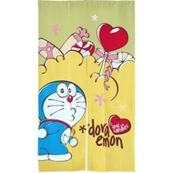 正版授權 DORAEMON 哆啦A夢 小叮噹 愛蘋果款 長門簾 門簾