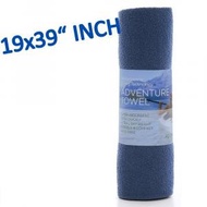 吸水快乾 運動健身瑜伽 毛巾  Aquis Adventure Towel - 藍色  (19 x 39" 吋)