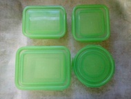 Snapware Corning Buckle Belle Heat-resistant Glass Four Sides Lock Freshness Box Sealed Jar 9 Pieces