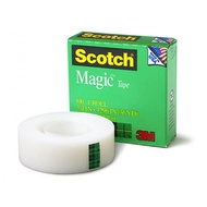 ♦ↂ┋Scotch tape-Brand 3M #810 magic tape==1/2"x25"(48 Yards) 3/4"x25"(36 Yards) 1/2"x50"(96 Yards)