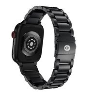 Apple Watch 40mm 專用 鈦金屬錶帶 + 鈦金屬錶扣 黑色 PVD