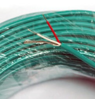 單隔隔離線 訊號隔離線 音響隔離線 Style 2547 2C 26AWG 80℃ 300V 隔離線 綠色
