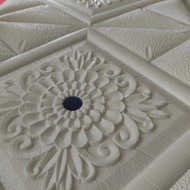 Wallpaper 3D foam permata biru