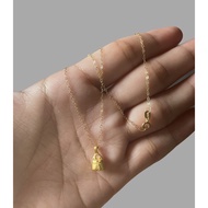 lucky 18k gold necklace with pendant legit and pawnable to all pawnshop