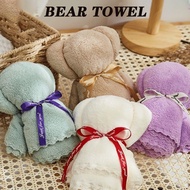 Face Towel Hand Towel Cute Bear Towel Gift Children Day Gift Teachers Day Gift
