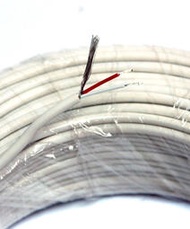 單隔隔離線 訊號隔離線 音響隔離線 Style 2547 2C 26AWG 80℃ 300V 隔離線 白色