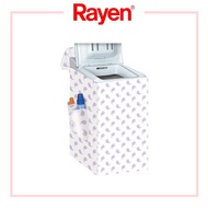 Rayen Top Load Washing Machine Cover with Pockets (Washer/Dryer) Dust &amp; Water Proof