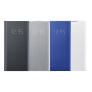 SAMSUNG GALAXY Note10+ LED 原廠皮革翻頁式皮套 (公司貨-盒裝)
