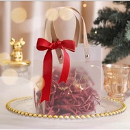 (🇸🇬 SG SELLER) Gift Bag Set with LED light Ribbon Raffia Wedding Favor Gift Packaging Door Gift Bag Berkat Kahwin