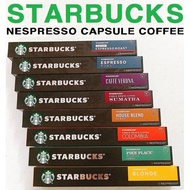 Starbucks Nespresso Capsule coffee 10 caps