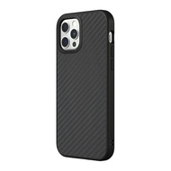 RhinoShield 犀牛盾 iPhone 13 mini/13/13 Pro/13 Pro Max Solidsuit 防摔背蓋手機保護殼 - 黑碳纖-黑iPhone 13
