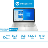 HP Laptop 15s-fq2015TU / 15s-fq2024TU / 15s-du3519TU / 11th Gen Intel i5-1135G7 / i7-1165G7 / i3-1115G4 / 8GB RAM / 512GB SSD / 15.6 FHD / Win 10 / Warranty / Free 1 Mth McAfee LiveSafe Trial / Thin and Light