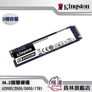 【金士頓Kingston】SA2000M8 A2000 (250G/500G/1TB) M.2固態硬碟