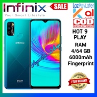 Infinix Hot 9 Play 6000 mAh Big Batrey 6000mAh 4/64GB ( TIDAK SESUAI BISA DIKEMBALIKAN )