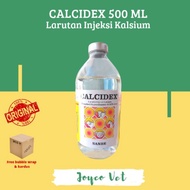 Calcidex Sanbe 500 Ml - Larutan Injeksi Kalsium Hewan Ternak Sapi