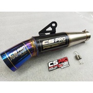 【Ready Stock】⊙卍✙51mm universal Exhaust inlet muffler canister model daeng pipe daeng sai4 gp warrior