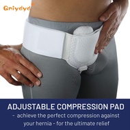 Hernia Belt Truss for Single  Inguinal  hernia Sports Hernia belt with Removable Compression Pads For Adul