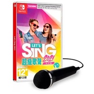 Nintendo Switch Let's Sing 2021 中文版 [麥克風套裝]