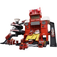 TAKARA TOMY TOMICA 交通世界 遙控聲光消防局(不含車)