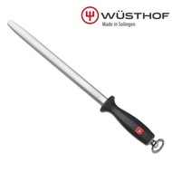 【WUSTHOF 三叉】sharpening 32cm屠夫棒-超精細(橢圓柱磨刀棒 超細紋)