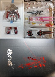 鋼彈 Gundam 仿Metal Build MB 1/100 合金 鐵之魂 紅異端 + MC 金異端 Astray