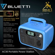 Bluetti AC30 300W/300Wh/96000mAh Power Station 60HZ 220V Portable Solar Generator