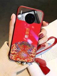 中國風玻璃鏡面華為手機殼mate10女p30防摔p20化妝鏡子mate30外殼mate20保護套prop10plus