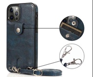 [LWF HOT]™เคสกระเป๋าเงินมีสายโซ่ยาวสะพายข้าง,เคสกระเป๋าใส่โทรศัพท์สำหรับ Iphone 12 11 13 Pro Max XS MAX SE2ฝาครอบขนาดเล็ก X XR 6 7 8 Plus สาย S20