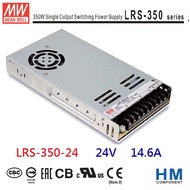 明緯 MW (MEAN WELL)電源供應器 LRS-350-24 24V 14.6A -HM工業自動化