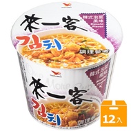 來一客杯麵_韓式泡菜風味(12杯/箱)