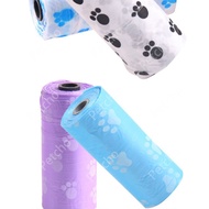 ถุงเก็บอึ ถุงเก็บมูลสัตว์เลี้ยง ราคาถูก ถุงเก็บขี้หมา ถุงขยะพกพา Random Color