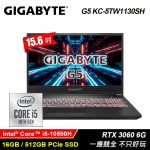 【GIGABYTE 技嘉】G5 KC-5TW1130SH 15.6吋 電競筆電【福利良品】
