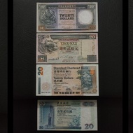 Uang Kuno 20 Dollar Hongkong