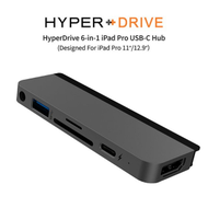 HyperDrive - HyperDrive HD319B 6-in-1 USB-C Hub for iPad Pro/Air 擴展器 (太空灰)