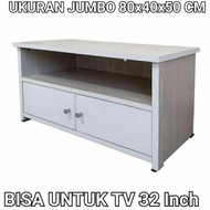 Jumbo Minimalist TV Rack UK. 80x40x50cm 32 INCH TV Table