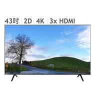 PHILIPS 43吋 4K 智慧型顯示器含視訊盒 43PUH6034
