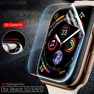 ฟิล์มใสป้องกันเต็มจอสำหรับIWatch 4 5,40มม. 44มม. ไม่ใช่กระจกนิรภัยสำหรับApple Watch 3 2 1 38มม. 42มม.