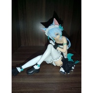 AUTHENTIC Banpresto EXQ Figure Sword Art Online Memory Defrag Sinon Cat Maid Version SAO GGO Gungale