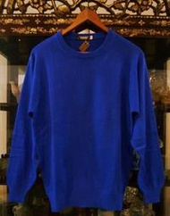 喀什米爾羊毛衣.100%手工羊毛衣.Cashmere.Pashmina 羊毛衣溫暖您的心~#亮藍M
