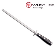【WUSTHOF 三叉】CLASSIC IKON 26cm磨刀棒_精細(black)