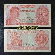 SALE uang kuno 1 rupiah seri sudirman. satu rupiah sudirman tahun 1968 Gilaa!!!