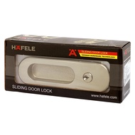 กุญแจบานเลื่อน HAFELE 499.65.094 มือจับประตูบานเลื่อน Sliding Door handle ที่จับประตู มือจับประตู มือจับประตูเก๋ มือจับประตูสวยๆ มือจับประตูสแตนเลส มือจับประตูอลูมิเนียม มือจับประตูเหล็ก ที่จับประตูบานเลื่อน มือจับ