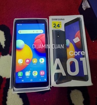 Samsung Galaxy A01 Core Ram 1/16 Second (Fullset Bergaransi)